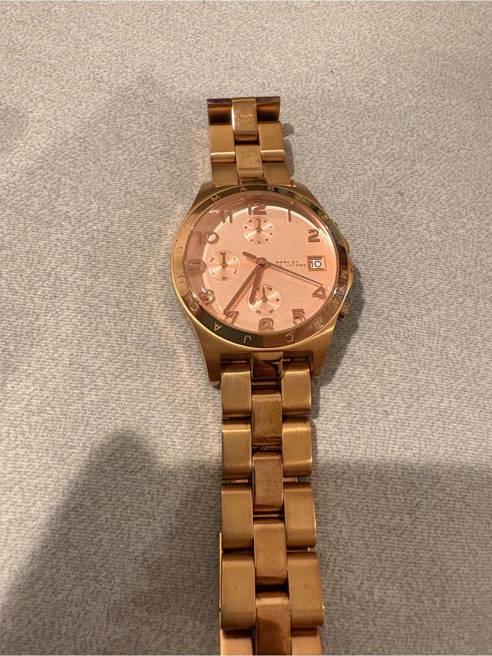 Marc Jacobs Rose Gold watch